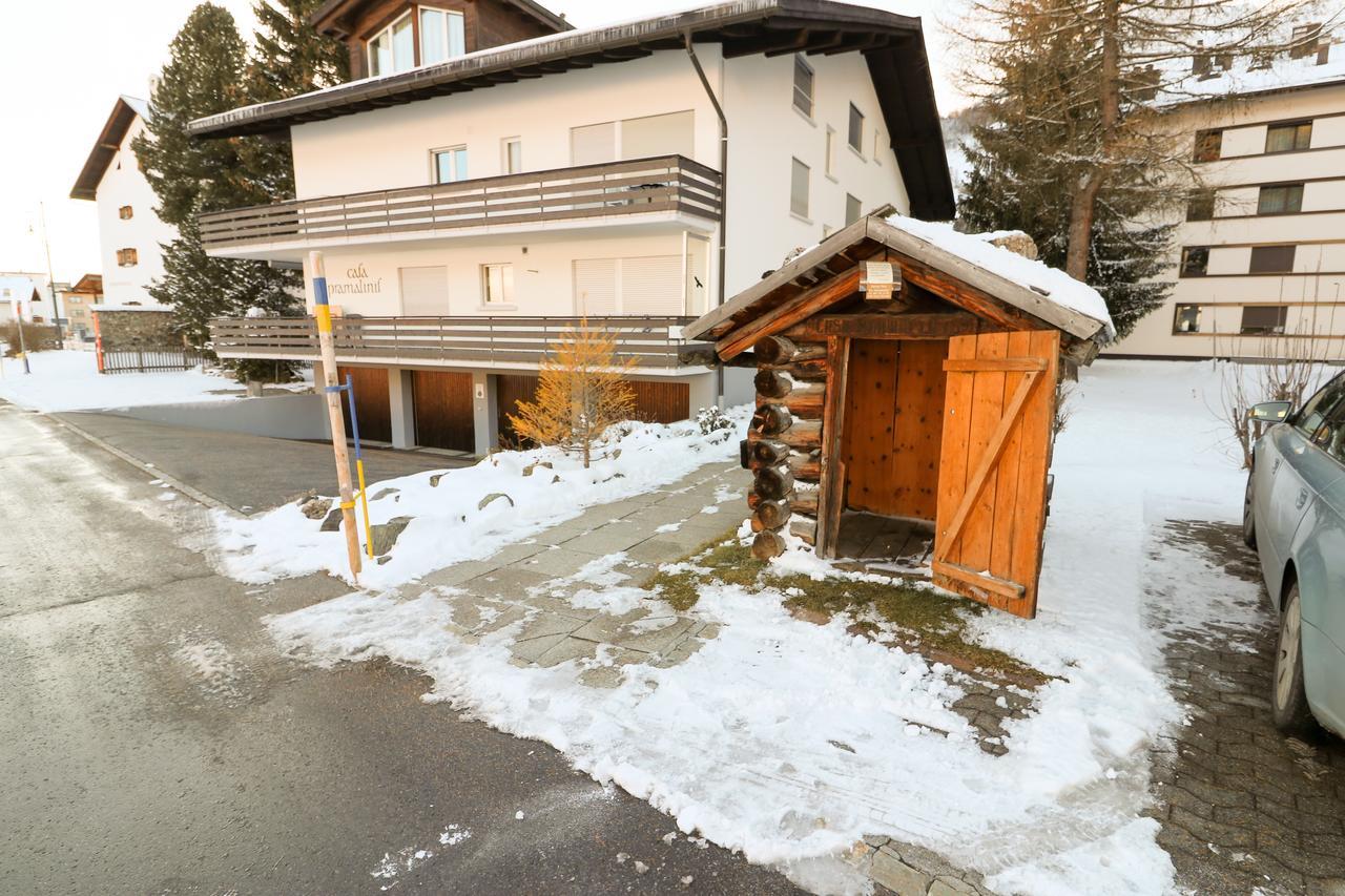 ダヴォス・プラッツHaus Pramalinisアパートメント エクステリア 写真